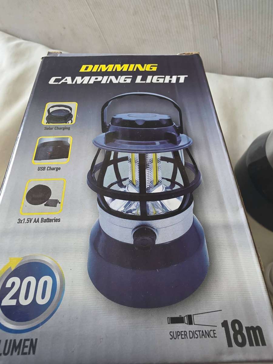 SOLAR CAMPING LED LIGHT