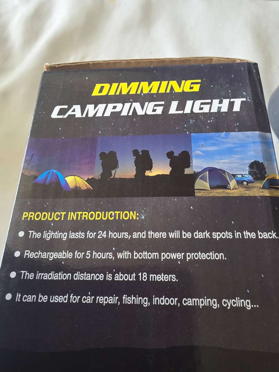 SOLAR CAMPING LED LIGHT
