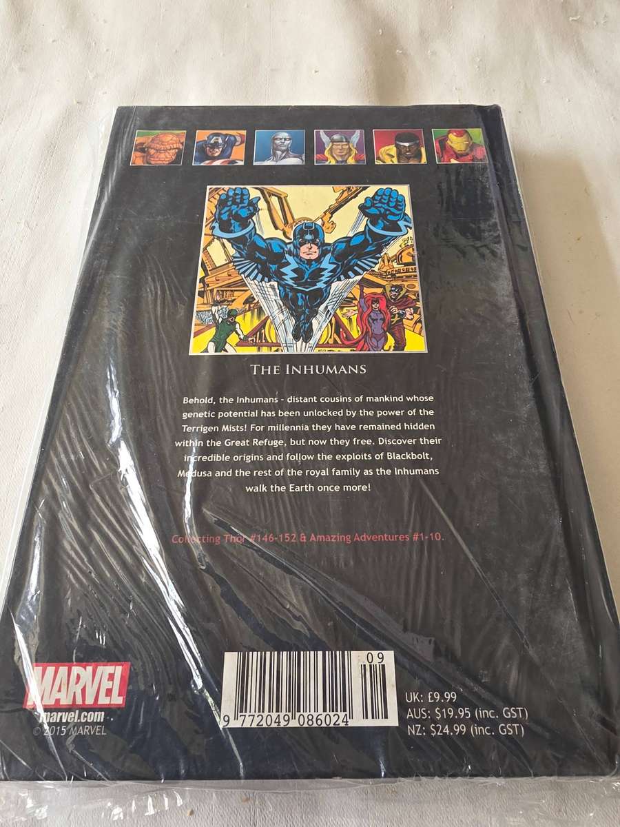 MARVEL SUPERHEROES HARDCOVER COMIC *(THE INHUMANS)
