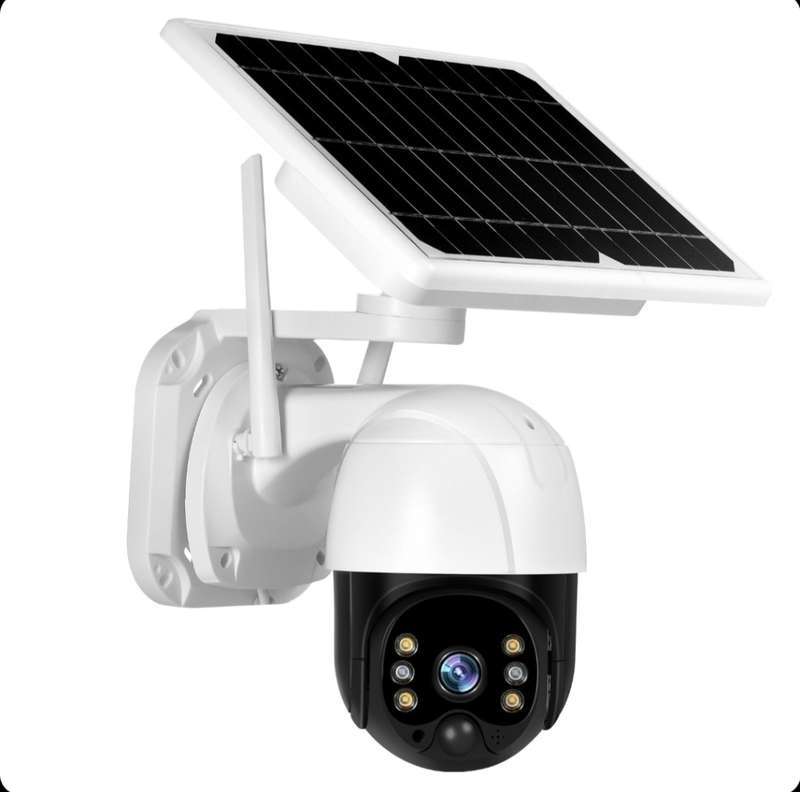 SOLAR POWERED SMART ALARM PTZ SECURITY CAMERA
