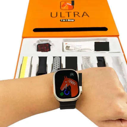 ULTRA 7 IN ONE STRAP SMART WATCH (SEALED PACK)