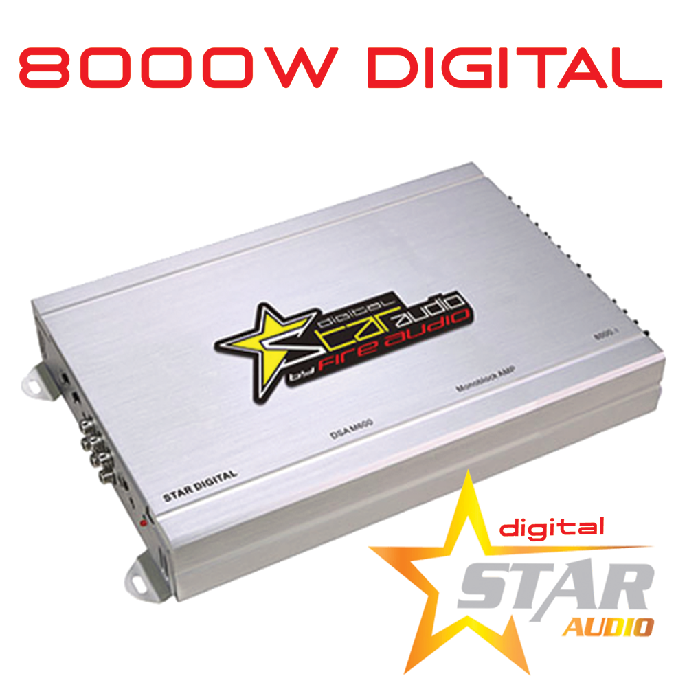 8000W Mono Block Mosfet Power Amplifier