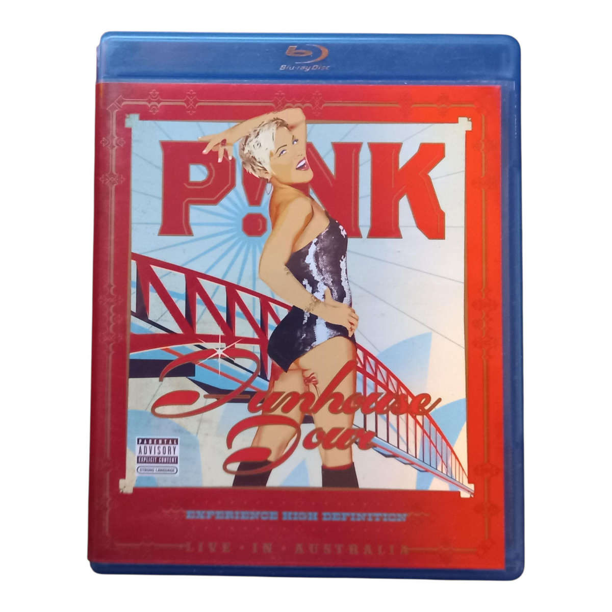 Pink  Funhouse Live in Australia Blu-ray | Good Condition | Concert Tour Performance