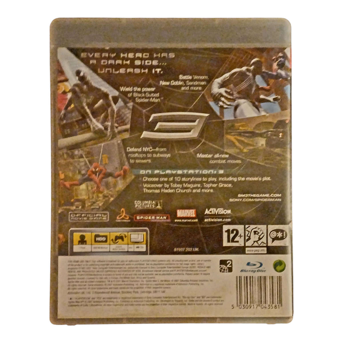 PS3 Spider-Man Game Bundle - Crazy Wednesday Deal! | 3 Games | Complete in Box | Very Good Condition