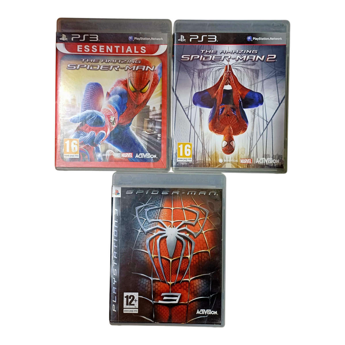 PS3 Spider-Man Game Bundle - Crazy Wednesday Deal! | 3 Games | Complete in Box | Very Good Condition