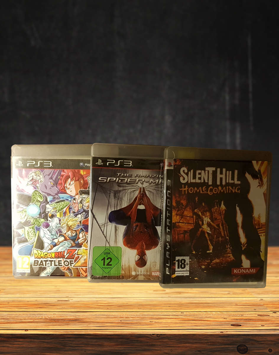 Lot of PS3 Games: Dragon Ball Z: The Battle of Z, Spider-Man 2, and Silent Hill: Homecoming