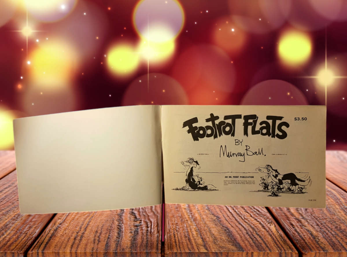 Lot of 4 x Footrot Flats Comic Strips by Murray Ball - Softcover