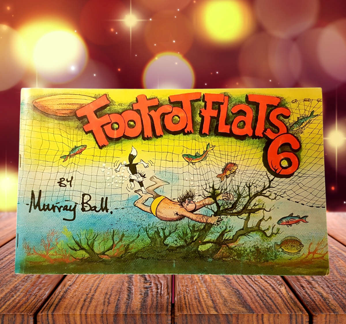 Lot of 4 x Footrot Flats Comic Strips by Murray Ball - Softcover