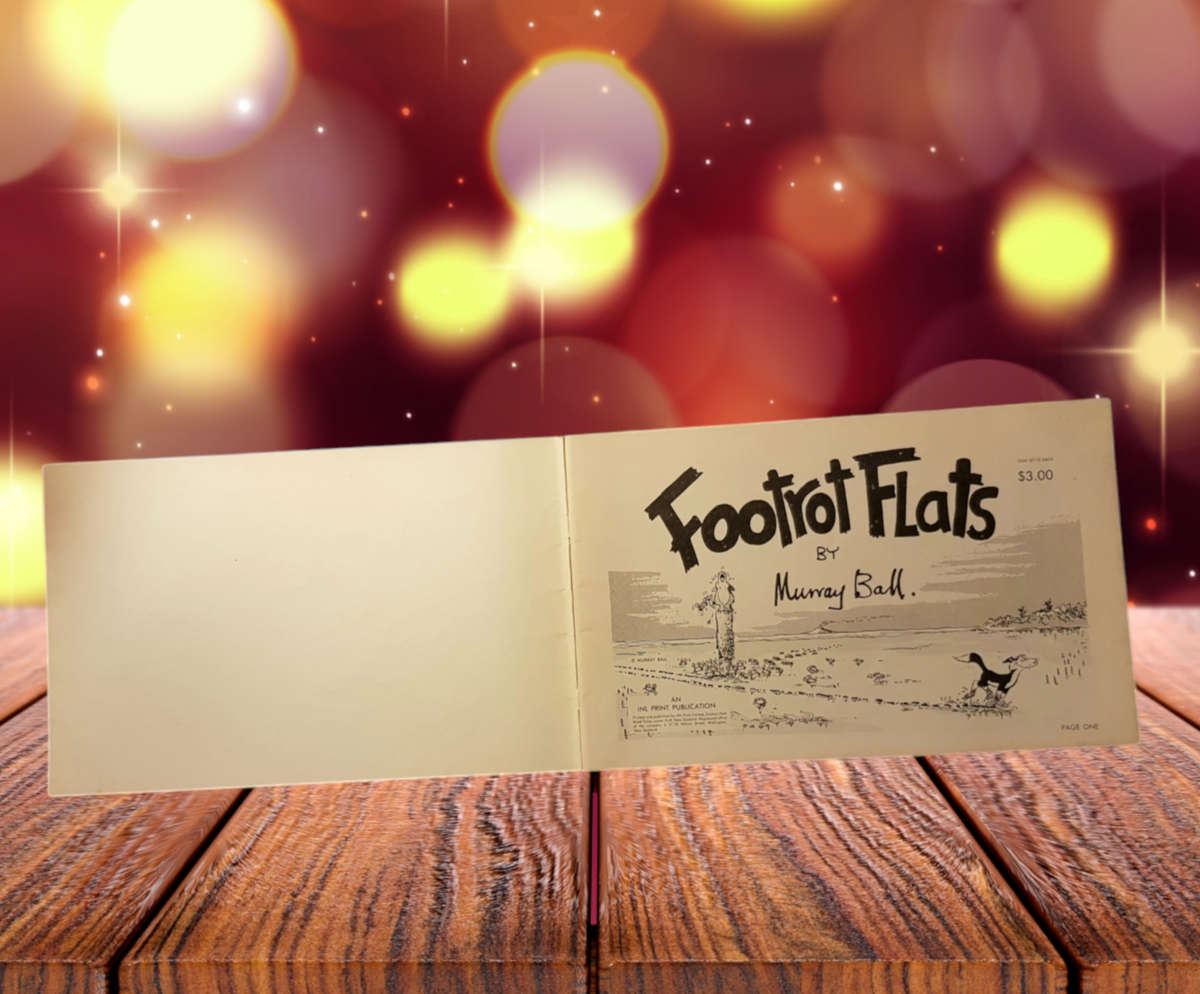 Lot of 4 x Footrot Flats Comic Strips by Murray Ball - Softcover