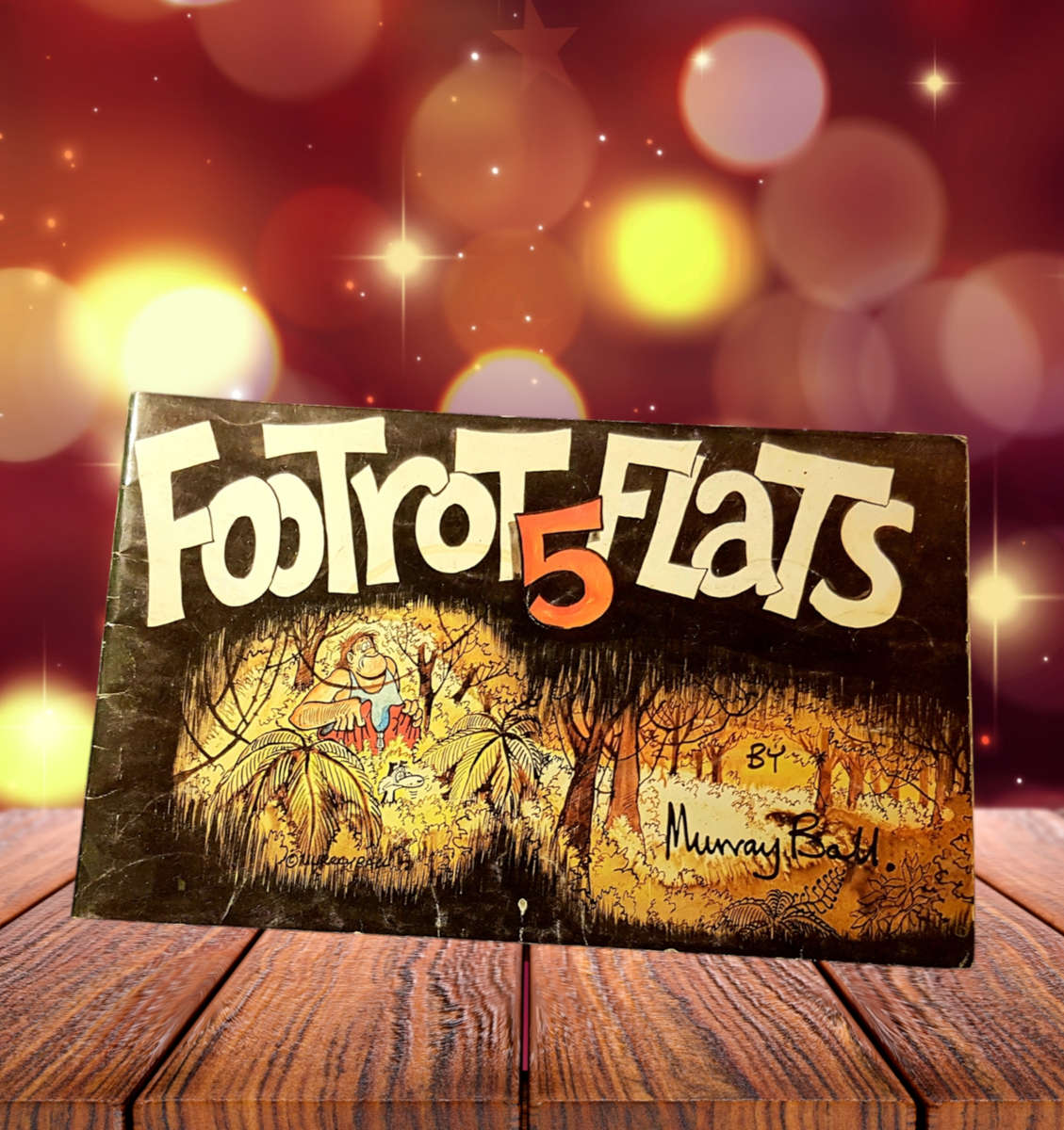 Lot of 4 x Footrot Flats Comic Strips by Murray Ball - Softcover