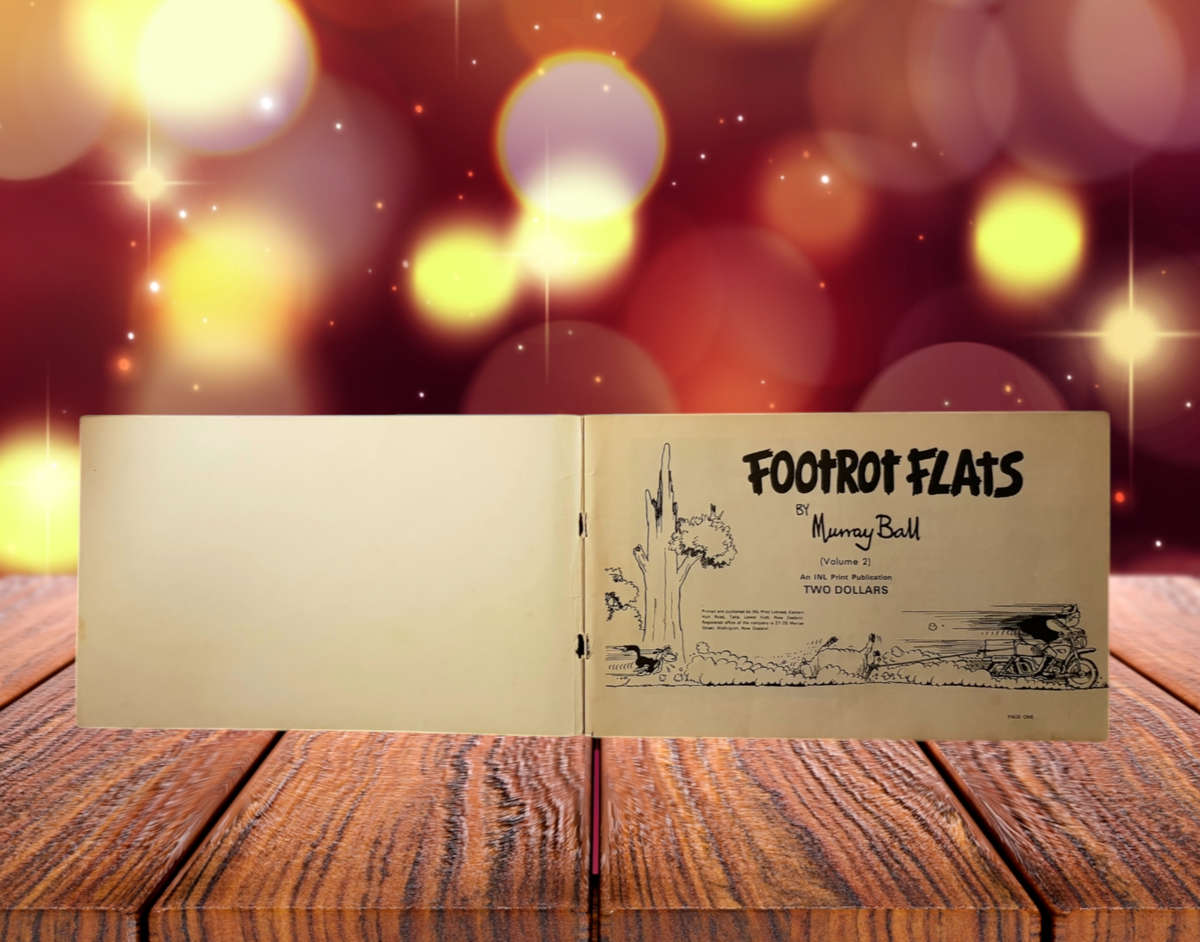 Lot of 4 x Footrot Flats Comic Strips by Murray Ball - Softcover