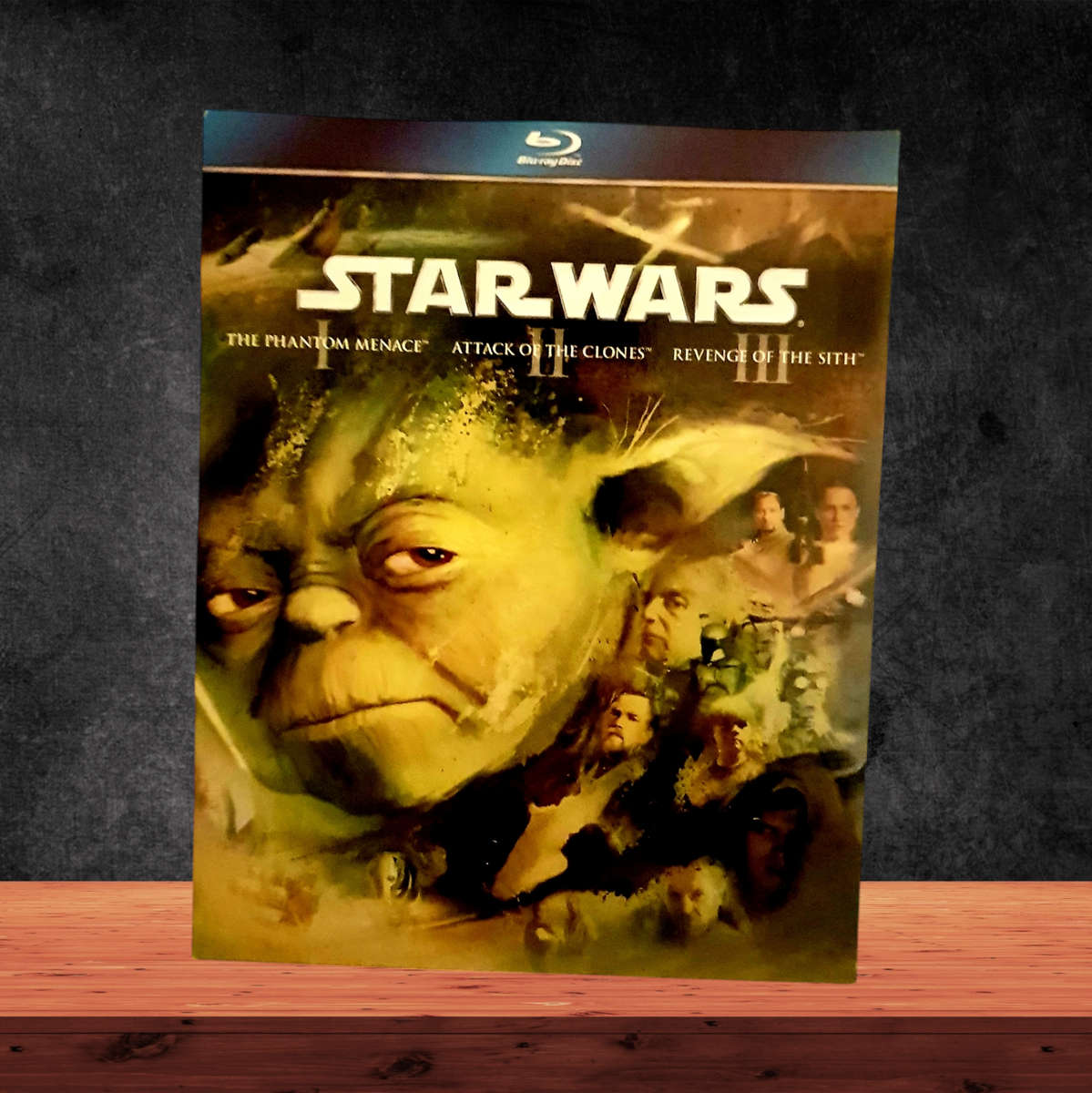 Blu-Ray Star Wars Trilogy Episodes 1 to 3