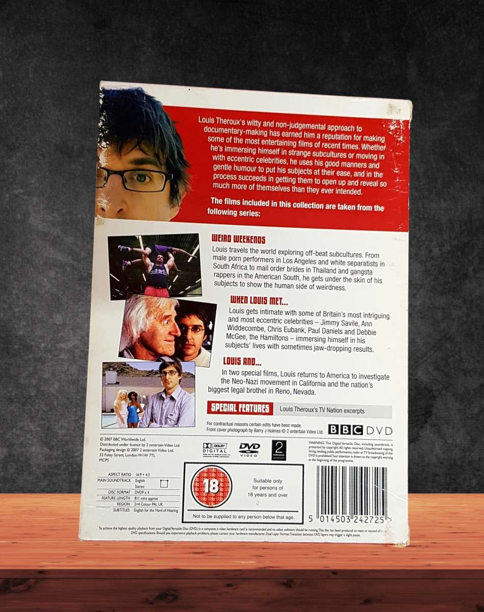 DVD - Louis Theroux - The Collection- 4 Disc BBC Box Set