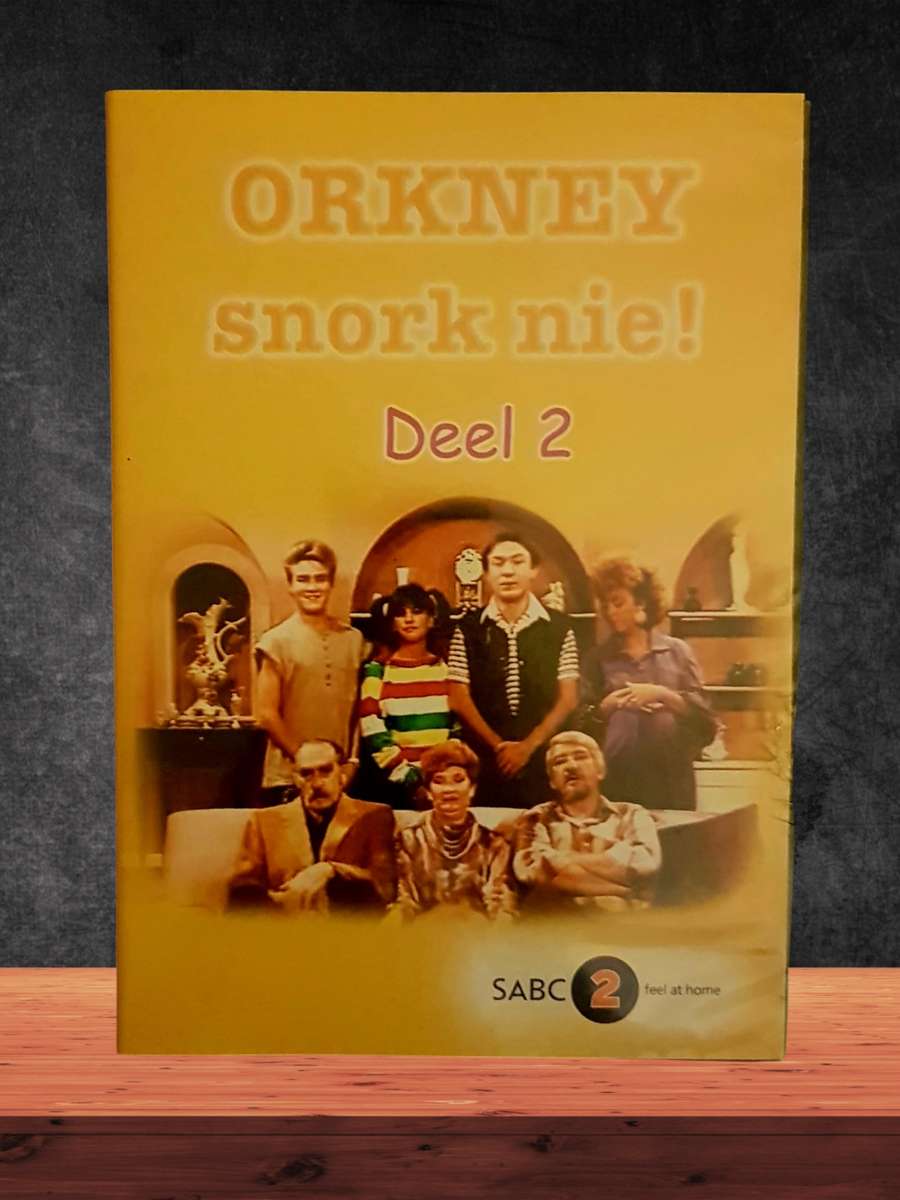 DVD Orkney Snork nie! Deel 2 Preloved in Baie Goeie Kondisie Klassieke Afrikaanse TV Reeks