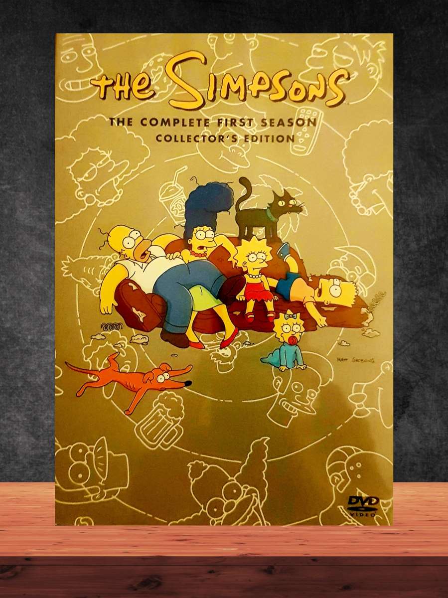 DVD The Simpsons The Complete First Season Collector's Edition 3 Disc Box Set