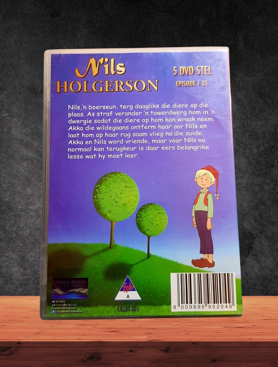 Nils Holgerson - Afrikaans Boks Stel 1 - Episodes 1-25 - DVD