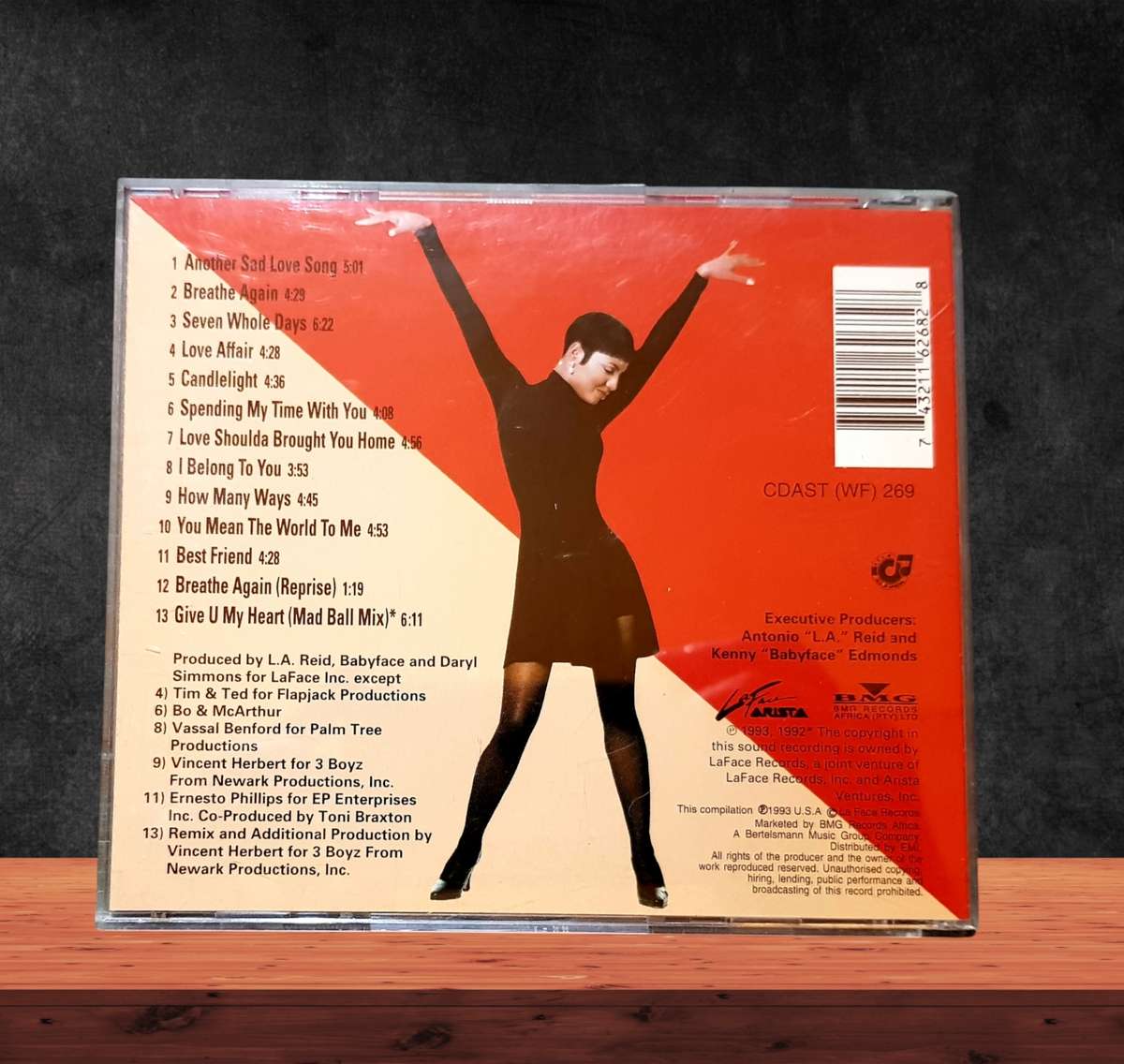 CD Toni Braxton Toni Braxton