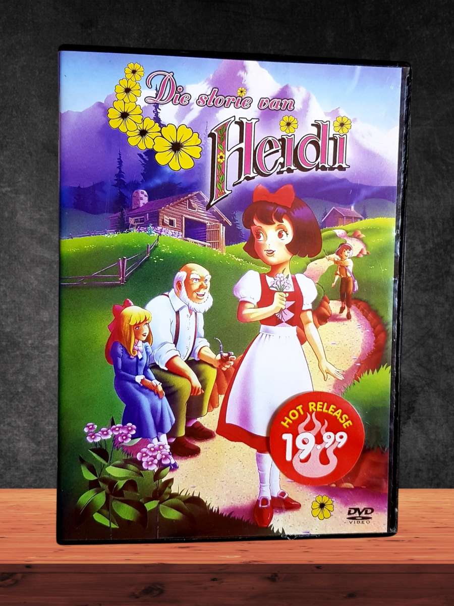 Die Storie van Heidi  Geanimeerde Fliek op DVD Afrikaans