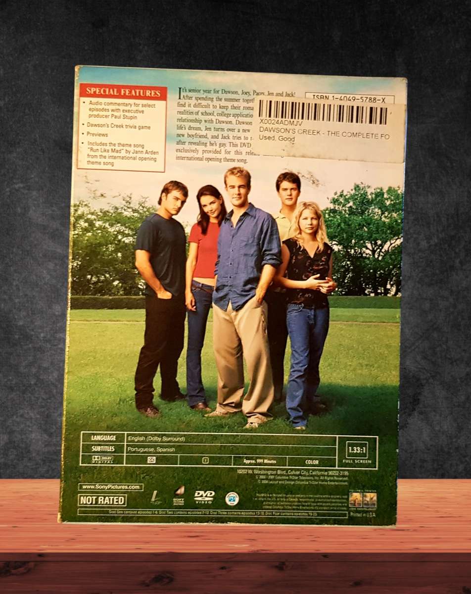 4 Disc DVD Box Set - Dawson's Creek - The Complete Fourth Season - Region 2