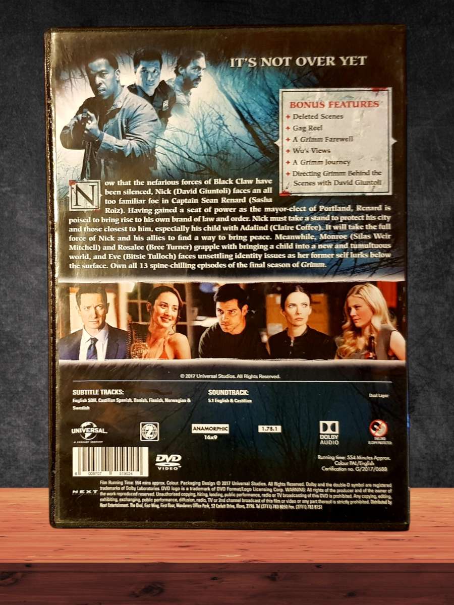 DVD Box Set Grimm Season 4