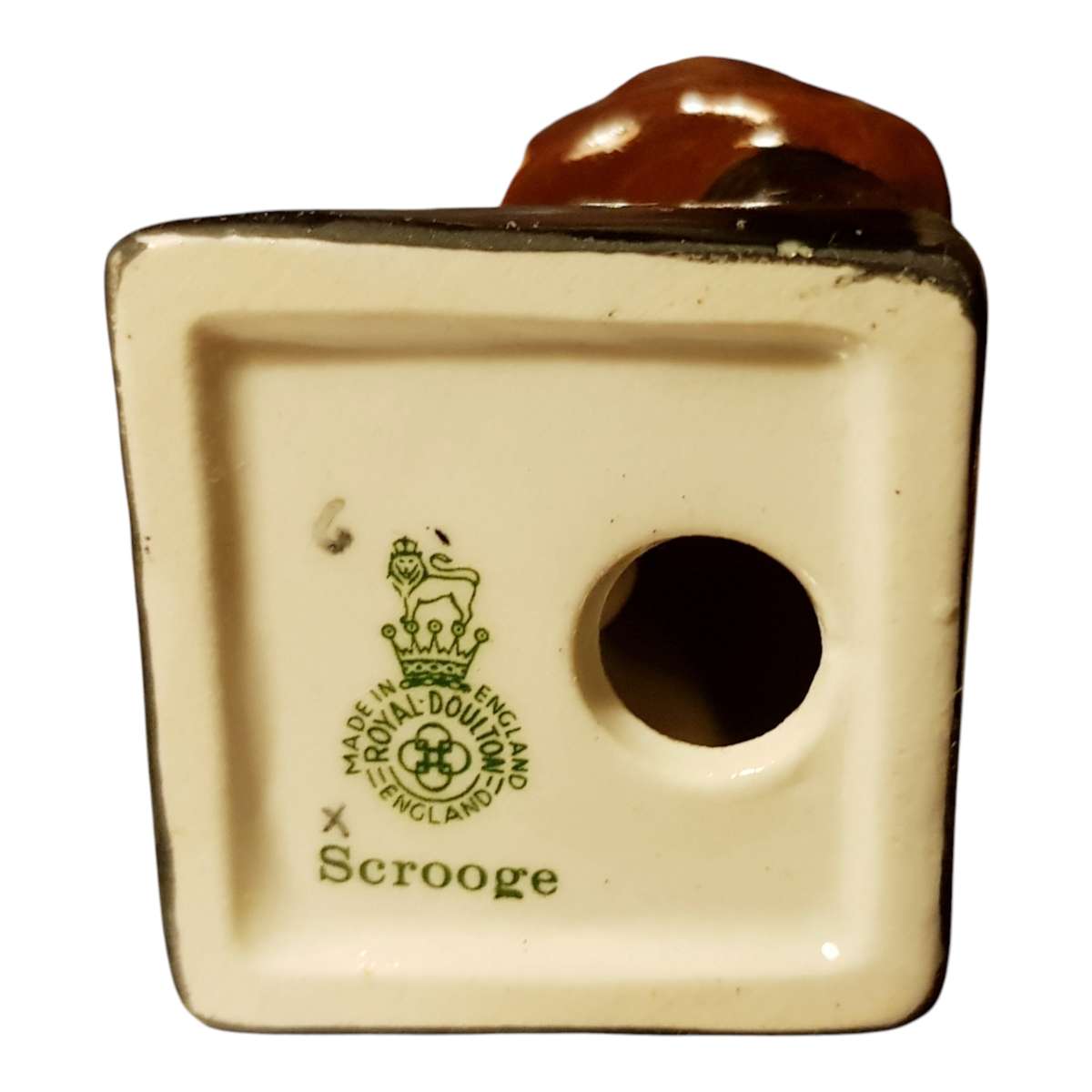 Royal Doulton Scrooge Figurine  Charles Dickens Series  Vintage HN2083 Character Figure