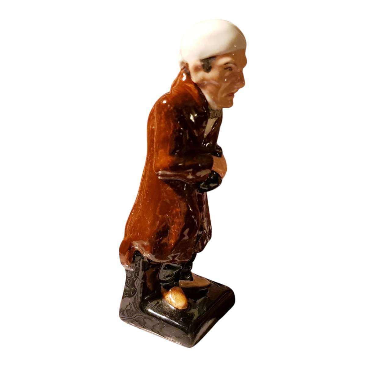 Royal Doulton Scrooge Figurine  Charles Dickens Series  Vintage HN2083 Character Figure