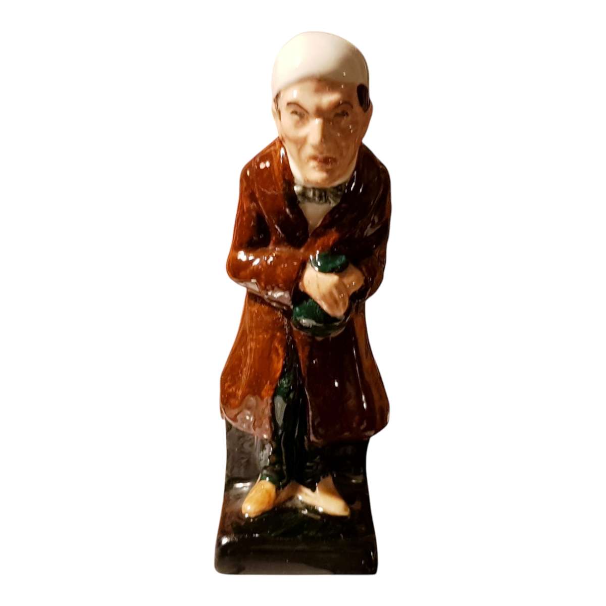 Royal Doulton Scrooge Figurine  Charles Dickens Series  Vintage HN2083 Character Figure