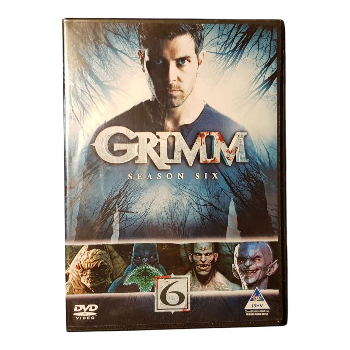 Grimm Season 6 (The Final Season) DVD Box Set Region 2 Very Good Condition Fantasy TV Series
