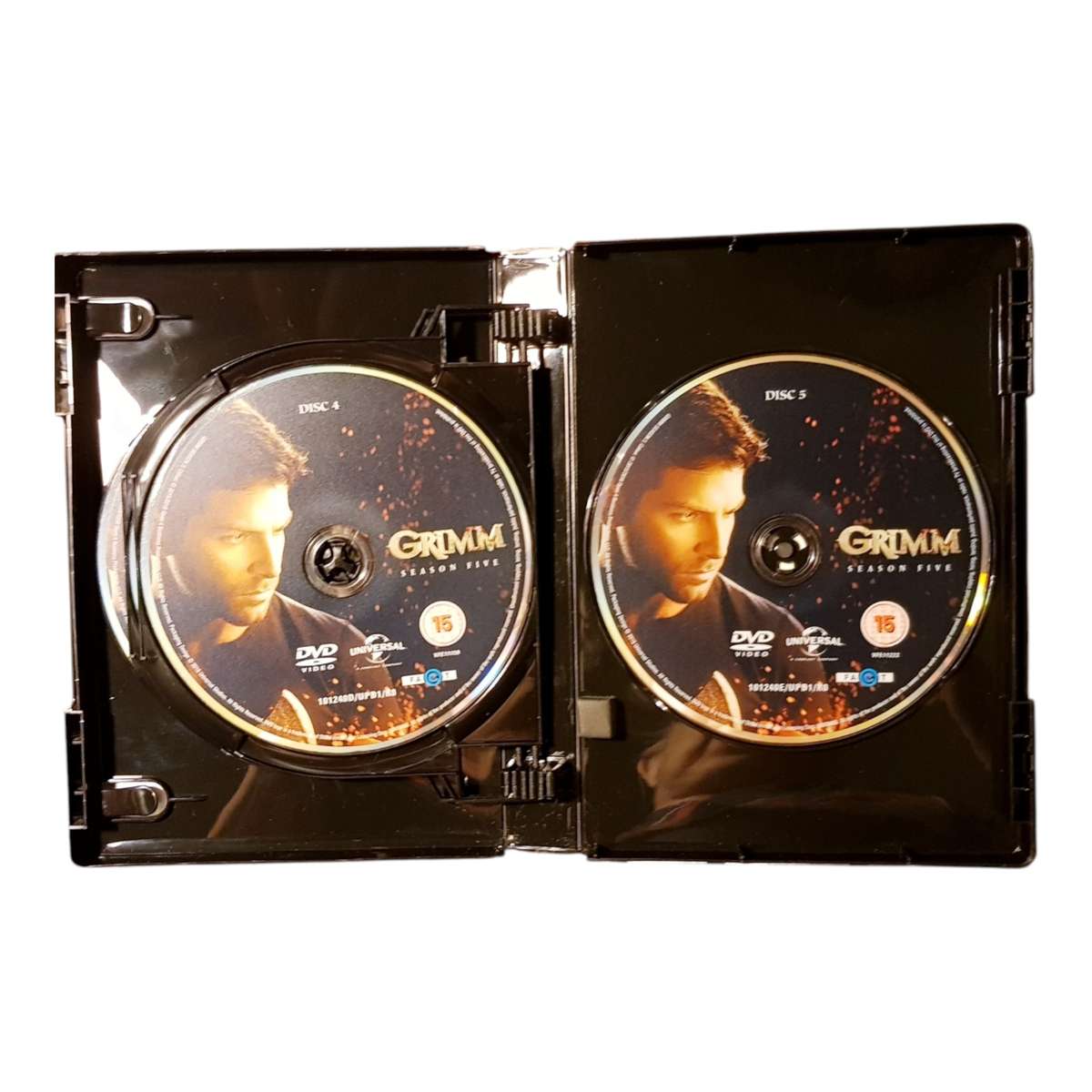 Grimm Season 5 DVD Box Set Region 2 Very Good Condition Fantasy TV Series