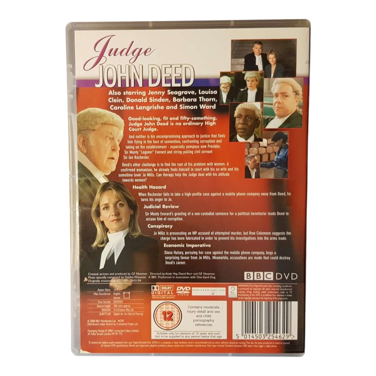 Judge John Deed - Complete DVD Series - Seasons 1 to 4 - Region 2