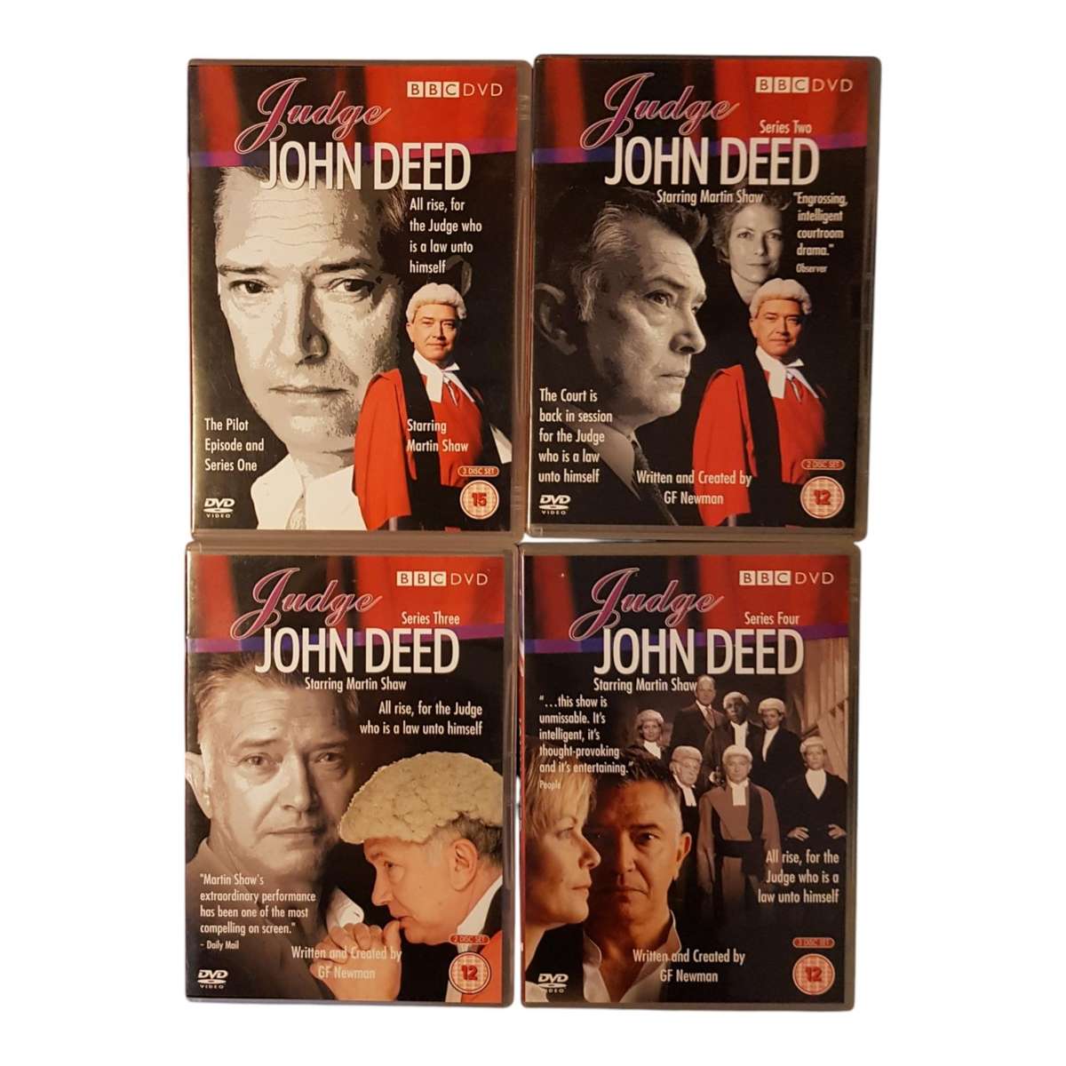 Judge John Deed - Complete DVD Series - Seasons 1 to 4 - Region 2