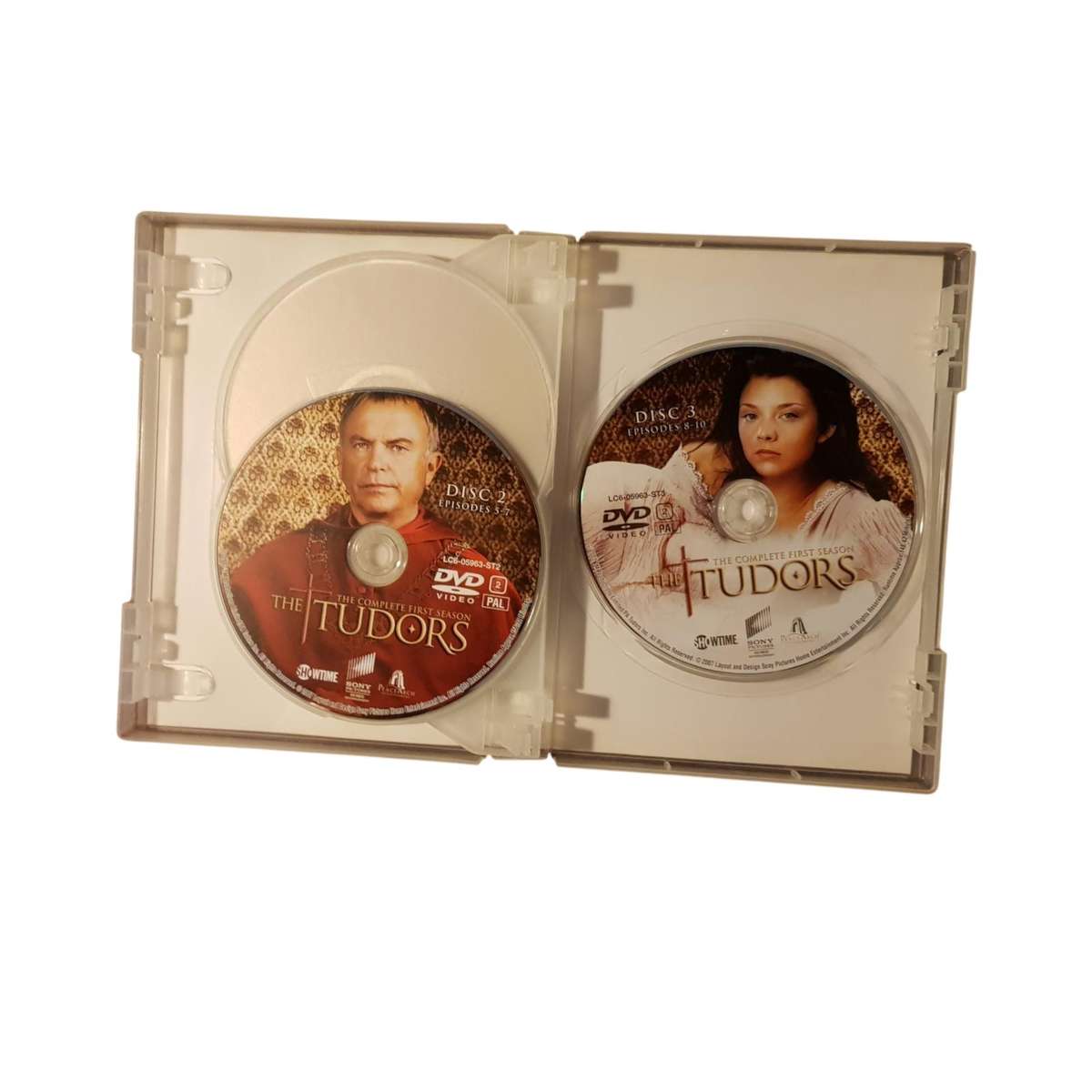 The Tudors Seasons 1 to 3 DVD Box Sets Region 2 Preloved Very Good Condition