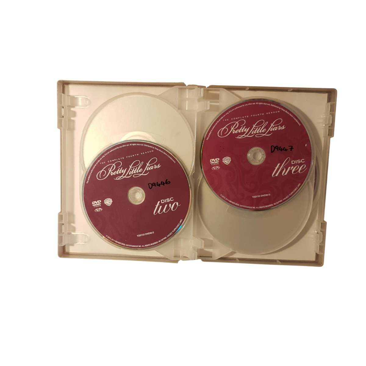 Pretty Little Liars Seasons 1 to 4 4 x DVD Box Sets 22 Discs Region 2 Very Good Condition