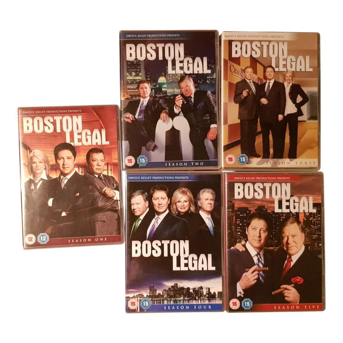 Boston Legal  The Complete Series DVD Box Set  Region 2  Very Good Condition