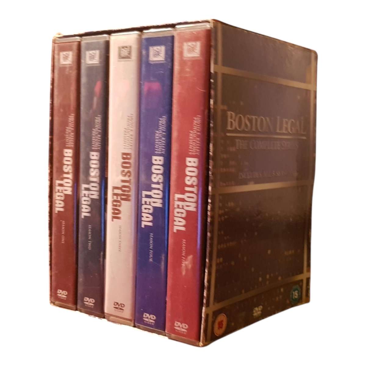 Boston Legal  The Complete Series DVD Box Set  Region 2  Very Good Condition