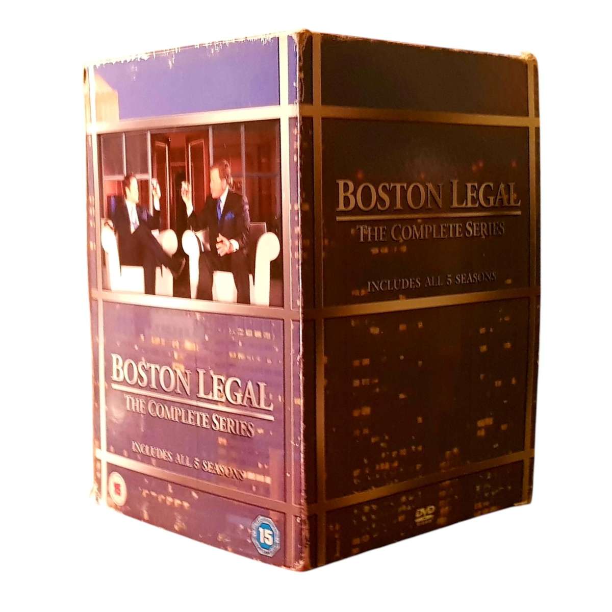 Boston Legal  The Complete Series DVD Box Set  Region 2  Very Good Condition
