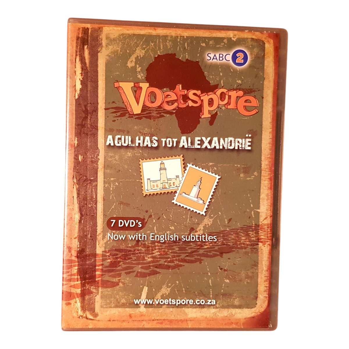 Voetspore DVD Stel 4 Stukke Baie Goeie Toestand | Streek 2
