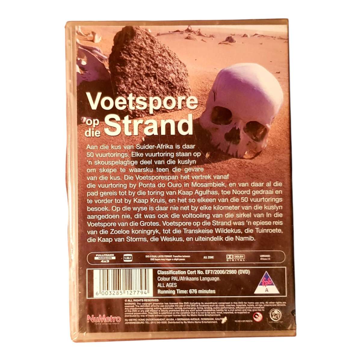 Voetspore DVD Stel 4 Stukke Baie Goeie Toestand | Streek 2