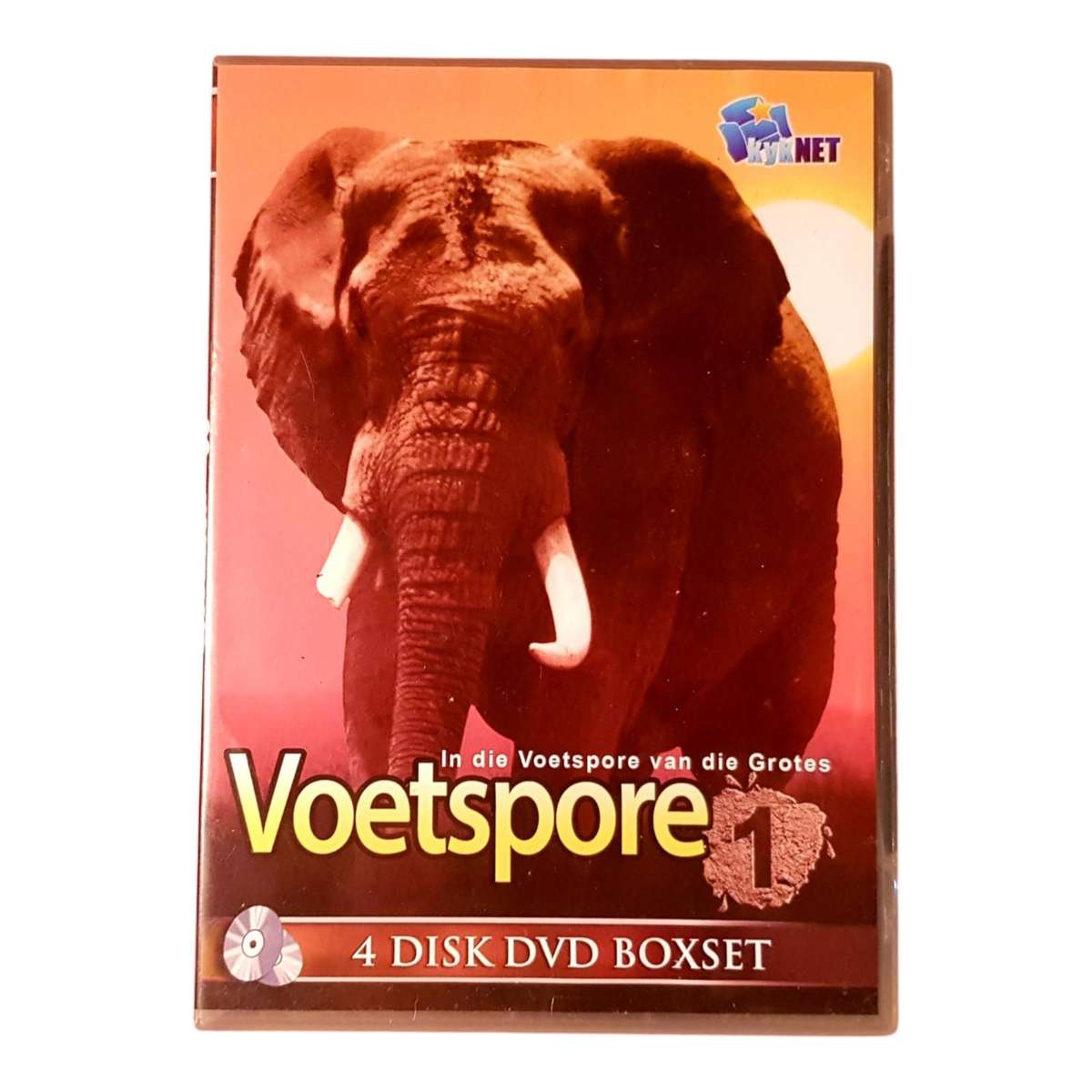 Voetspore DVD Stel 4 Stukke Baie Goeie Toestand | Streek 2