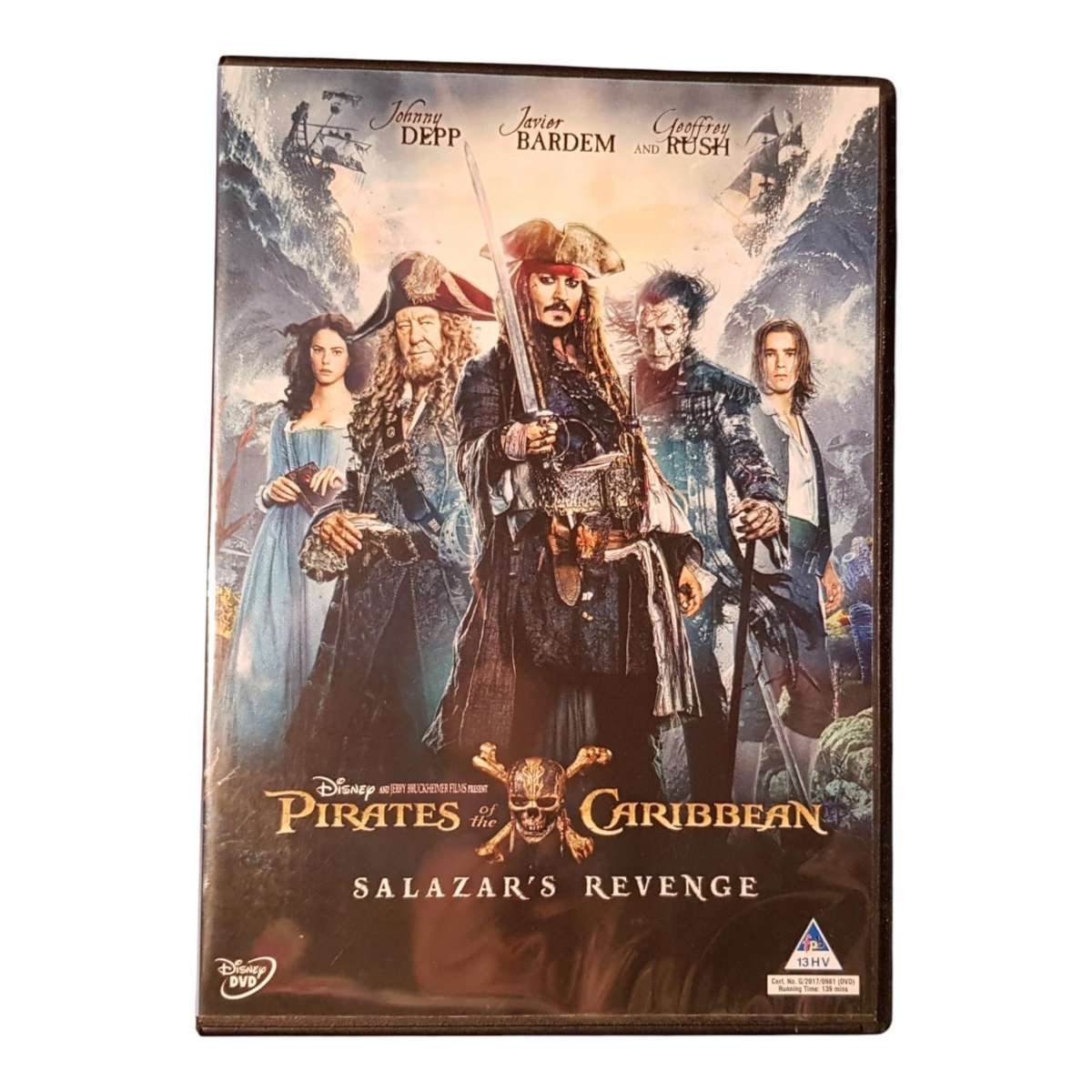 Pirates of the Caribbean  5-Film DVD Collection - Region 2