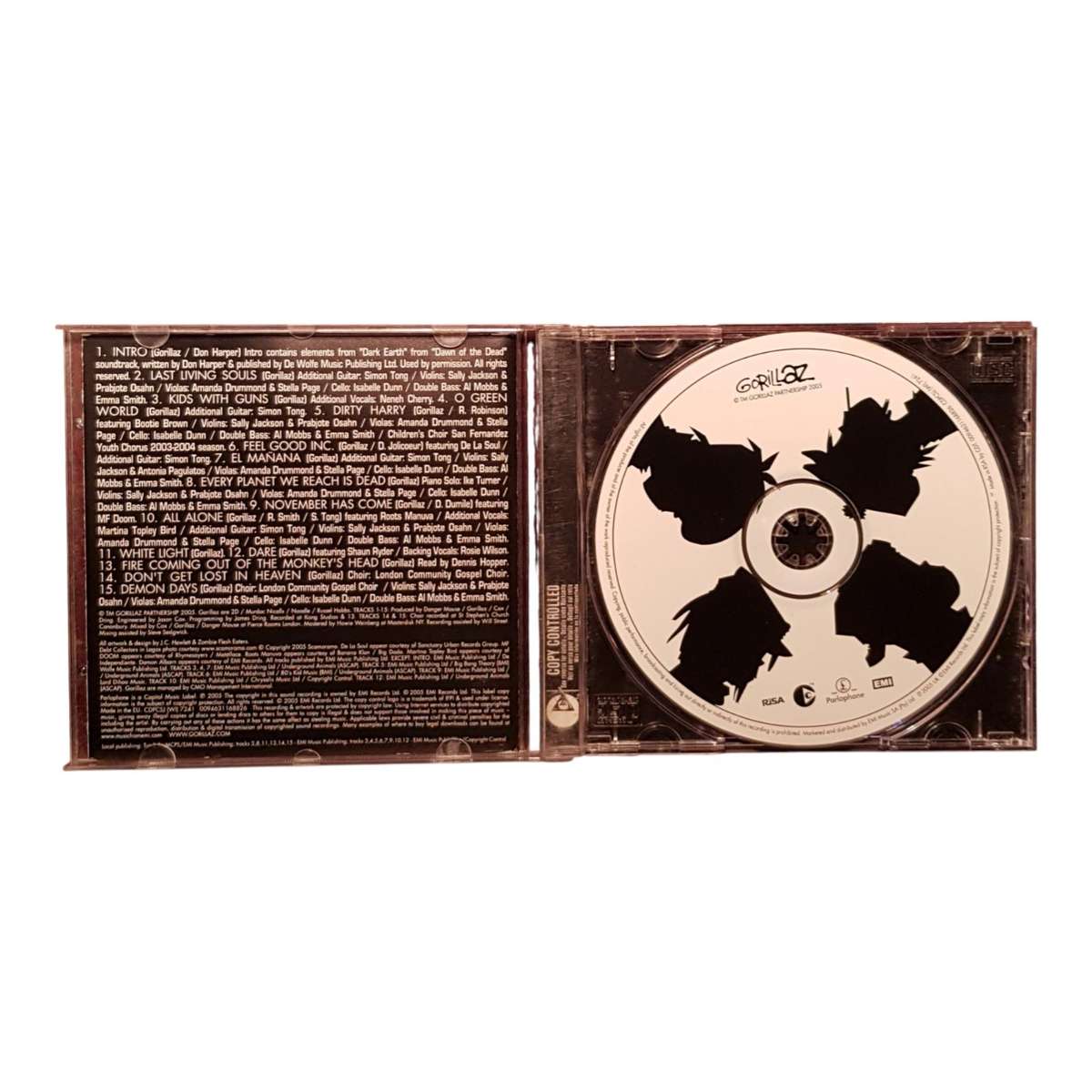 Gorillaz  Demon Days CD | Very Good Condition | Includes "Feel Good Inc."