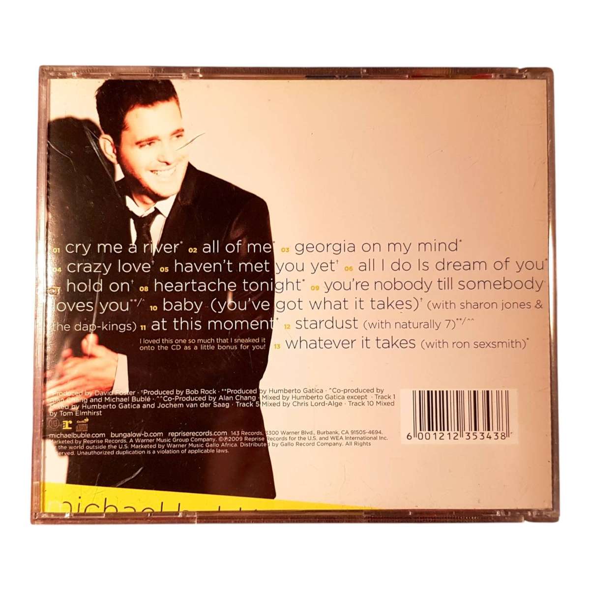 Michael Bublé Crazy Love CD Jazz Pop, Swing & Ballads Good Condition