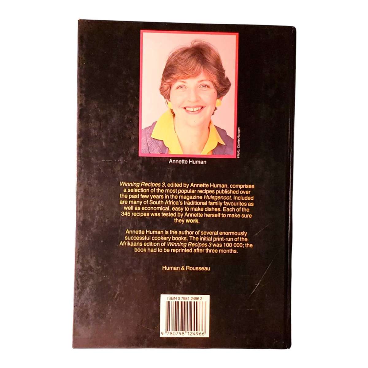 Lot of 3 Annette Human Recipe Books - Winning Recipes 1, 2, & 3