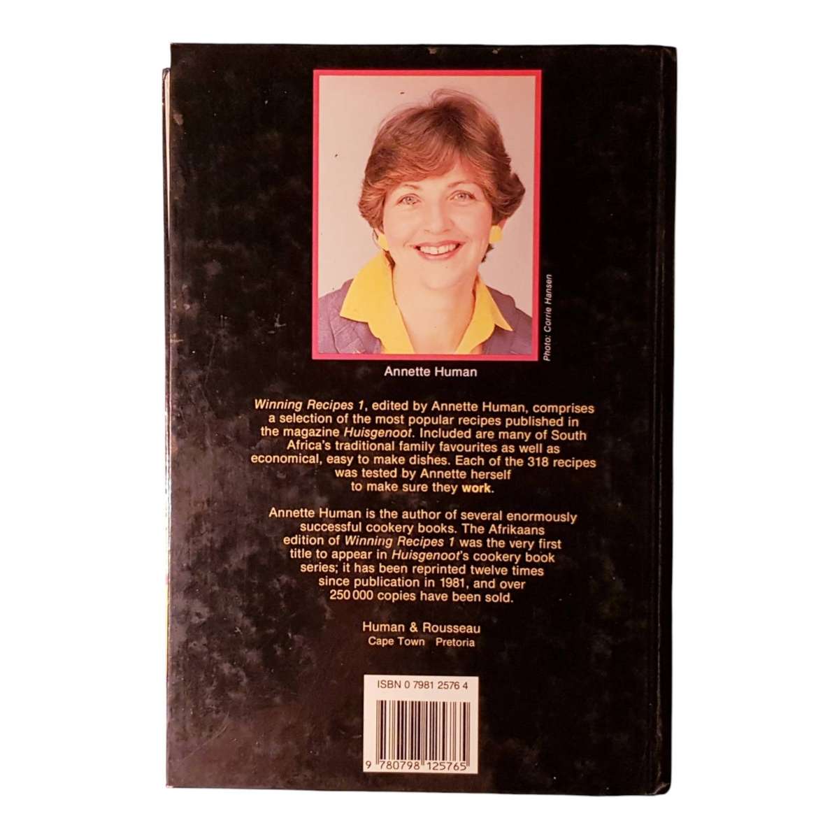 Lot of 3 Annette Human Recipe Books - Winning Recipes 1, 2, & 3