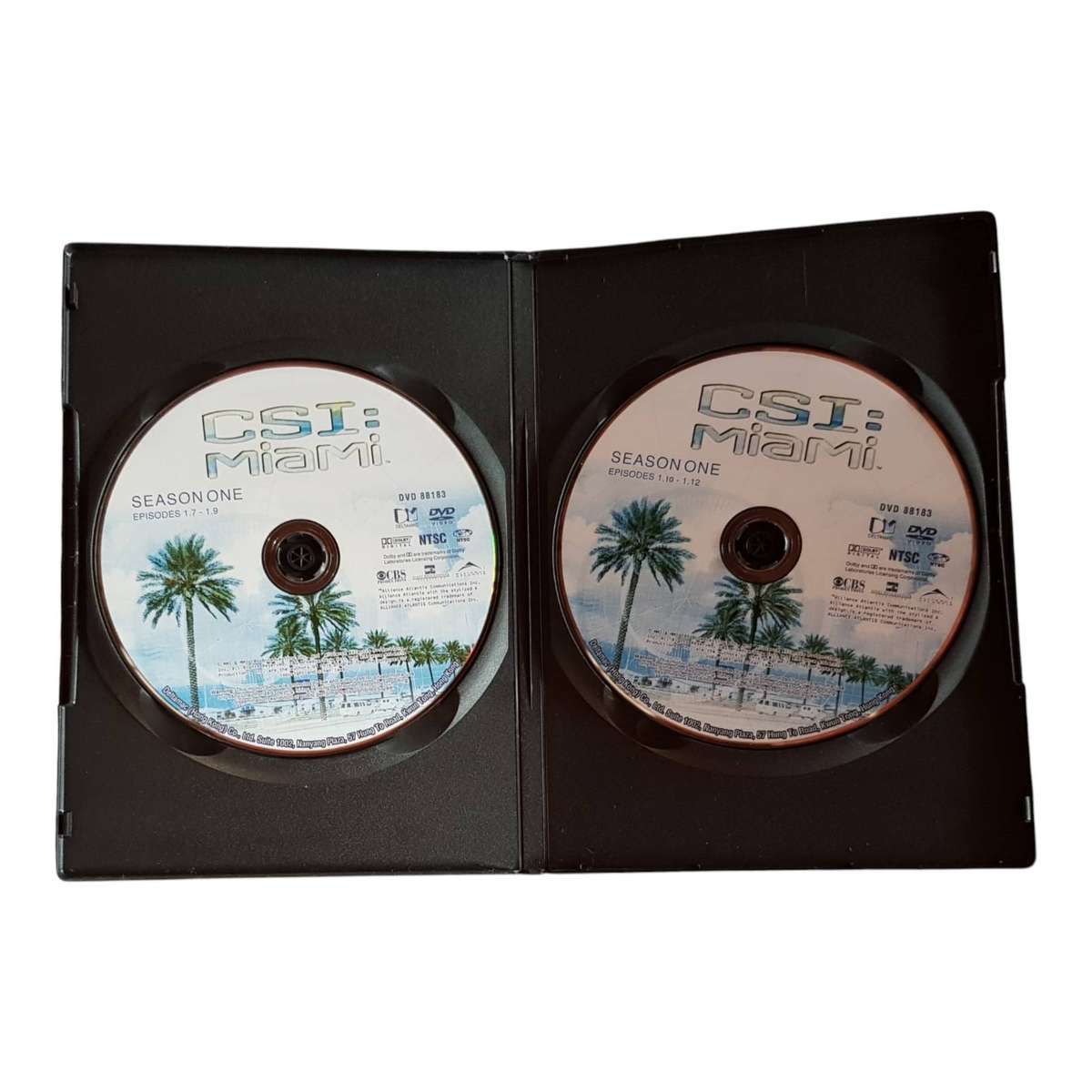 CSI: Miami - The Complete First Season - Region 3 NTSC DVD Box Set - Good Condition