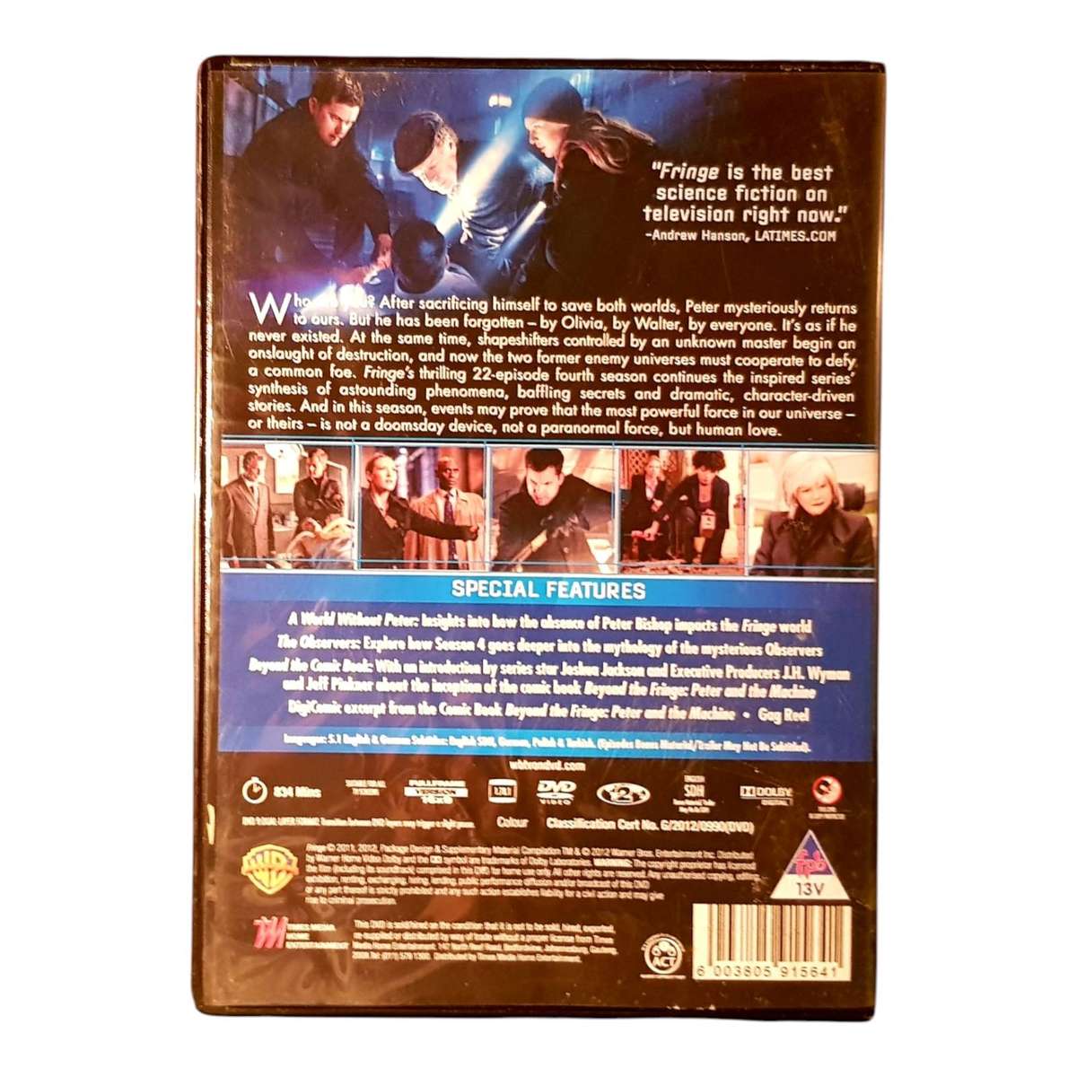 Fringe: The Complete Series (Seasons 1-5) 30-Disc DVD Box Set - The Full Saga!