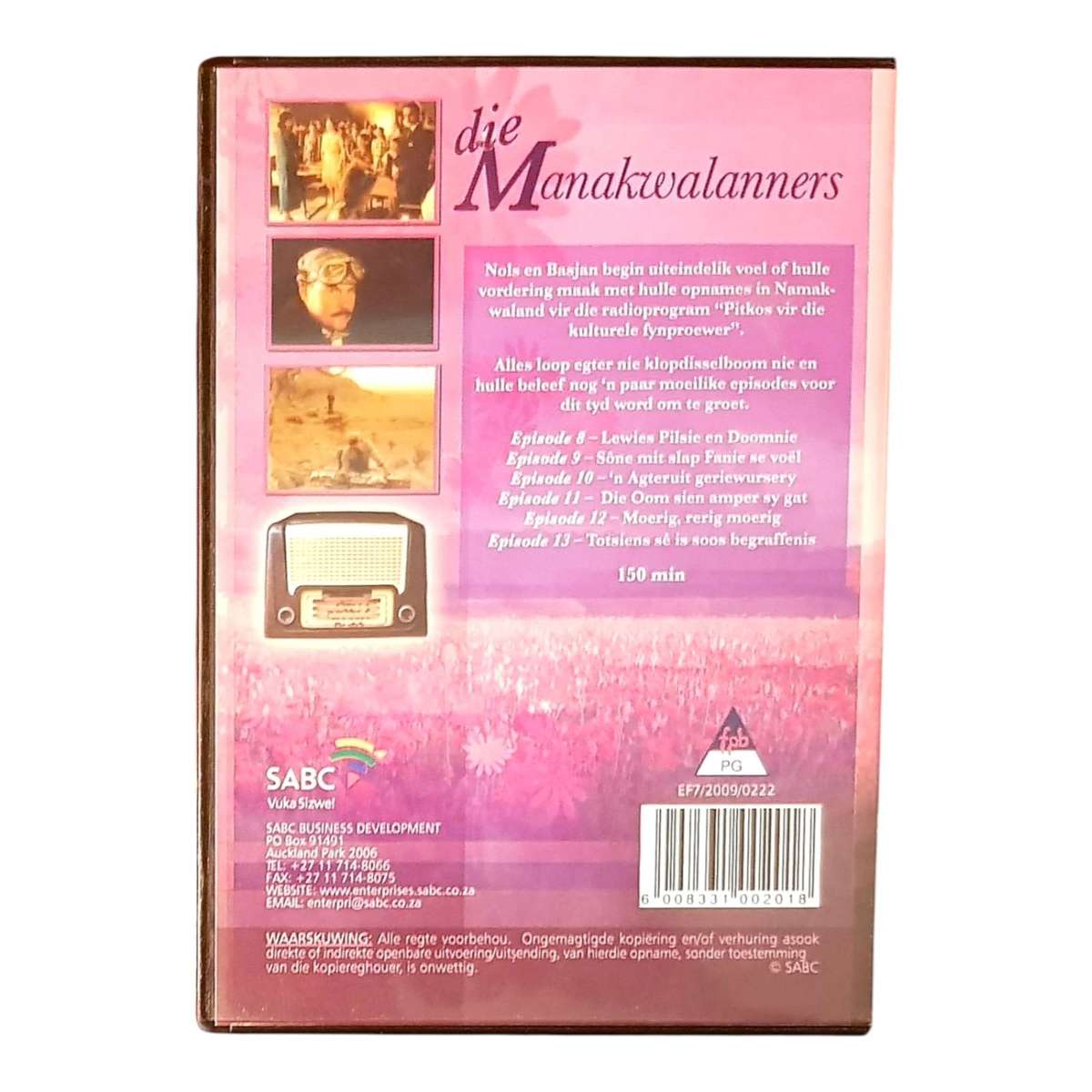 Die Manakwalanners Reeks 1 Deel 2 DVD