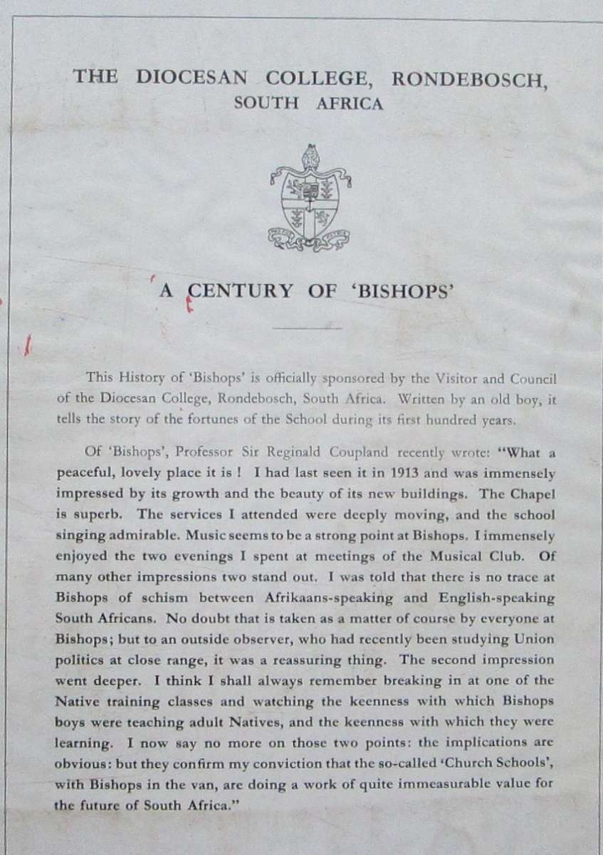 Africana - The Diocesan College - A Century of Bishops was listed for ...