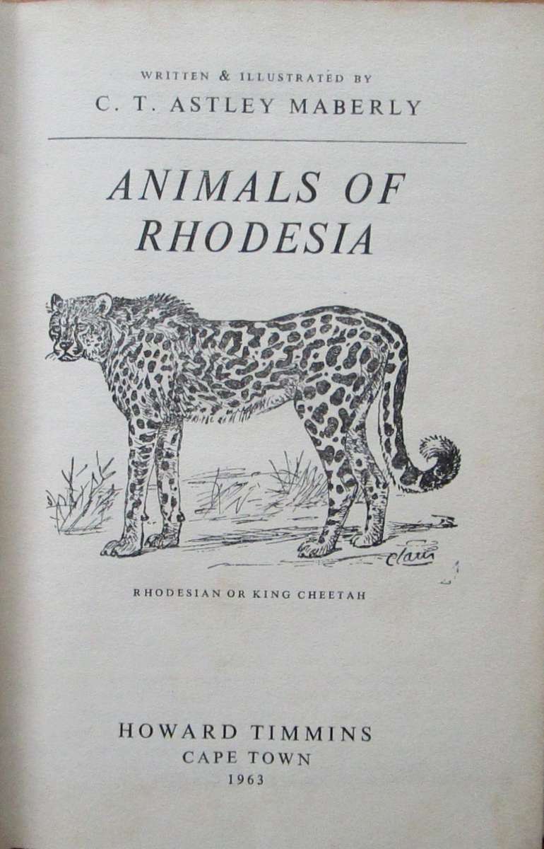 Animals of Rhodesia