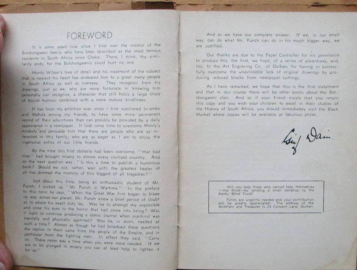 The Adventures of Intambo and Mafuta or the Vicissitudes of the Botshongweni Family Book One